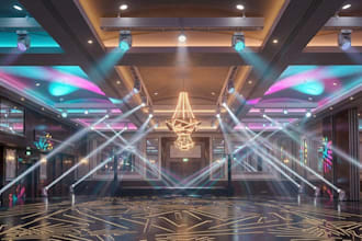 design 3d stages, backdrops and event setup rendering, exhibition stand