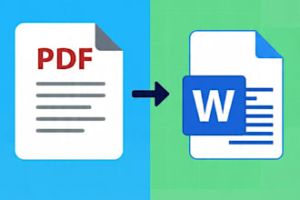 accurately convert PDF to word or excel in 24 hours