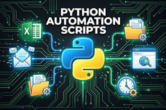 write a python automation to reduce the manual work