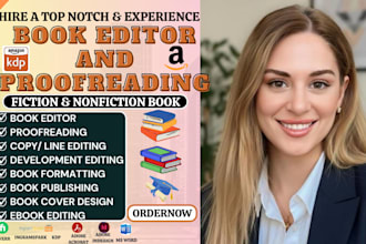 proofread, edit, format fiction, nonfiction horror thriller, romance book editor