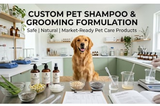 pet shampoo conditioner and grooming products for pet animals