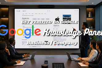 create a standard google knowledge panel for business