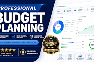 create a professional budget planning strategy
