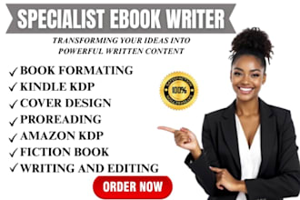 professionally,ghostwrite, kindle KDP, friction and nonfriction