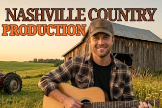 produce a soulful traditional nashville country song