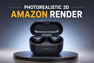 do photorealistic 3d product render, amazon listings, ecommerce blender renders