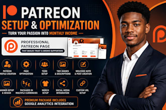 create and optimize a pro patreon profile with membership tiers