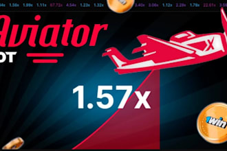 develop arcade game website, crash game website, crypto gaming web, aviator bot