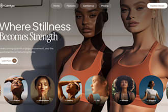 design squarespace beauty salon website med spa website wellness studio website