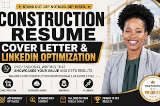 write ats construction, superintendent, software engineer, plumber, hvac resume