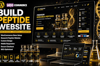 build peptide website fda complaint peptide website woocommerce peptide website