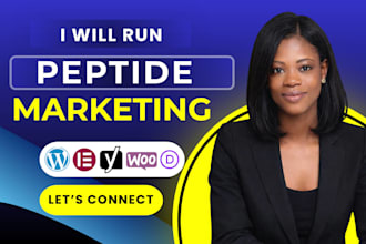 do peptide marketing, build fda compliant peptide website, peptide SEO