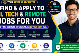 find and apply to ai, tech and remote jobs for you