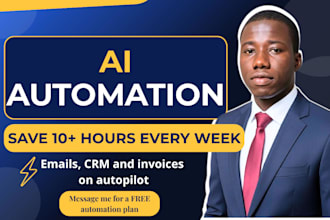 automate your emails CRM and invoices with n8n make and chatgpt