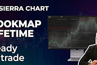 build a bookmap style in sierra chart