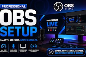 setup obs studio for smooth professional live streaming