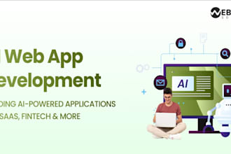 develop advance ai website, ai chatbot, saas app, ai webapp, ai mobile app
