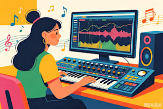 create custom royalty free background music for videos and podcasts