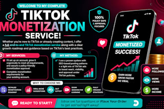 do complete tik tok monetization organically, creator rewards program account
