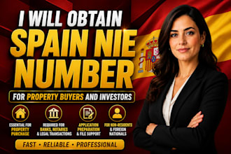 obtain spain nie number for property buyers and investors