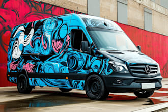 make branding vehicle wrap, car wrap