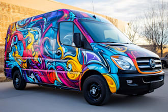 draw car wrap vehicle wrap truck wrap racing car wrap
