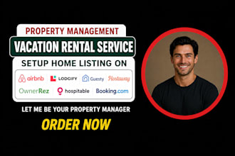 set up hostaway listings, airbnb, guesty, hospitable, ownerrez