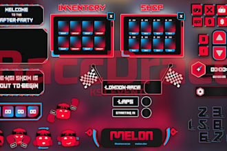 design professional roblox UI, UX, gui for your roblox game, mutiplayer game ui