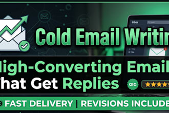 write high converting cold emails that get replies for your business