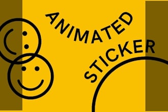 design and rebrand your whatsapp animated sticker