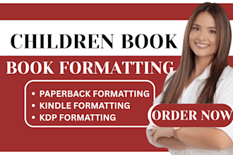 kdp book formatting paperback formatting children book formatting, kindle format