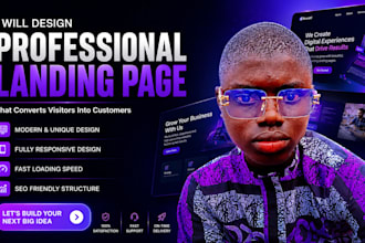 create a converting landing page in getresponse or brevo