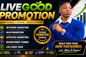 do livegood promotion live good tour MLM promotion for new sign up uplive