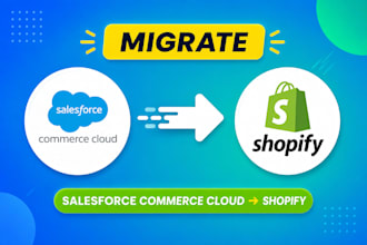 migrate salesforce commerce cloud to shopify store SEO sfcc migration