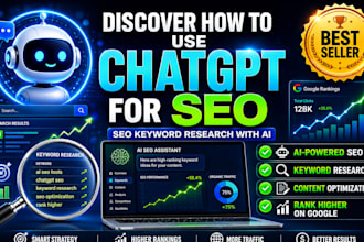 give discover how to use chatgpt for SEO, ai optimization keyword research ebook