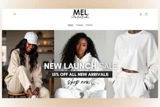 design shopify clothing store fashion website apparel store clothing website