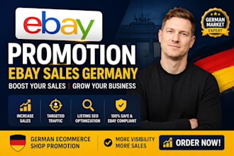 ebay promotion ebay sales germany ebay marketing german ecommerce shop promotion