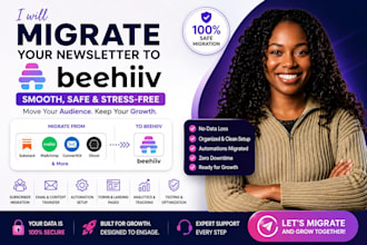 migrate your newsletter from substack mailchimp convertkit or ghost to beehiiv