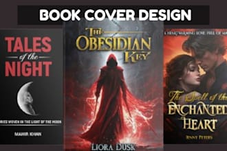 do, fix book cover design, paperback, ebook, thriller, fantasy, book cover art