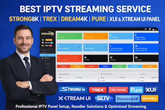 logo design for iptv  players , tivimate, xciptv, ibo player and rebrand for it