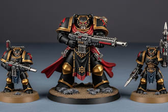 paint your warhammer 40k and fantasy miniatures