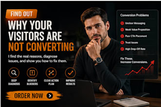 audit your website and uncover conversion blockers hurting sales
