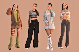 do custom sims 4 character, sim, and unique character design, the sim
