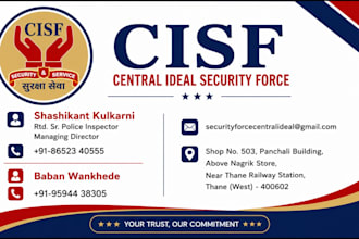 design professional business visiting cards