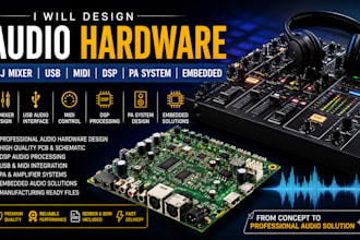 design audio dj mixer usb midi dsp pa system  audio hardware