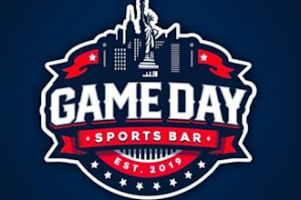 draw gorgeous memorable sport club logo for your brand