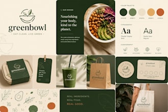 design business logo, brand identity, and branding kit