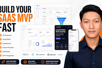 build your saas mvp web app with ai integration