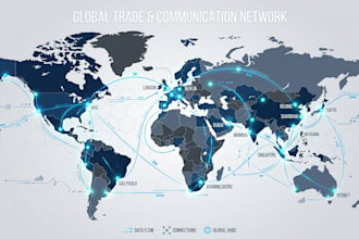 do map illustration, business location maps, store  locator maps, branch maps