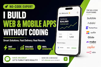 build no code app using bubble io adalo softr io flutterflow